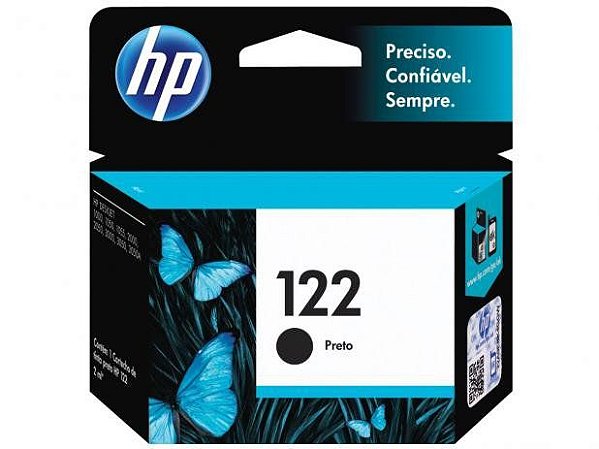 CARTUCHO 122 PRETO 2ML- HP