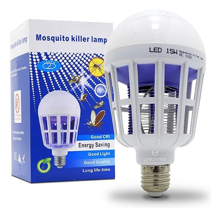 LAMPADA LED 15W MATA MOSQUITO