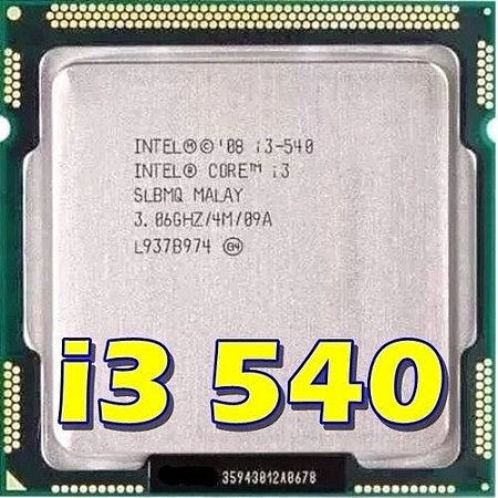 SN - PROCESSADOR 1156 CORE I3-540