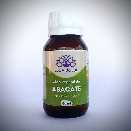 Óleo Vegetal de Abacate 60 ml