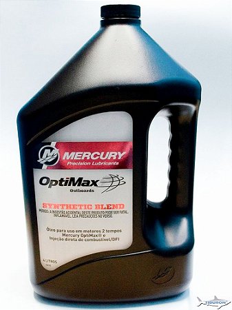 Óleo Sintético Optimax Mercury Marine 2t Dfi 4 Litros