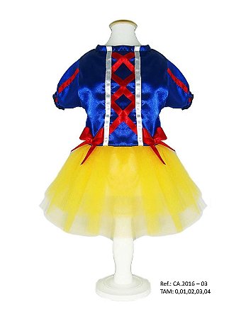 roupa da branca de neve