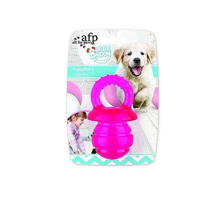 Brinquedo AFP Pups Mordedor Chupeta para Cachorro Pink P