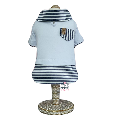 Camisa para Cachorro DuDog Vest Listras