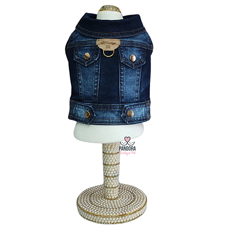 Jaqueta para Cachorro DuDog Vest Jeans