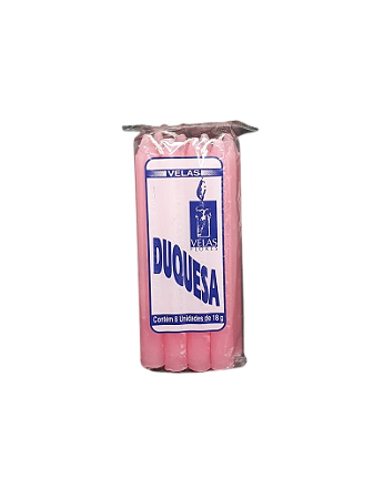 Vela Duquesa 18g - Rosa