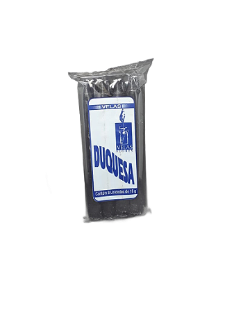 Vela Duquesa 18g - Preta