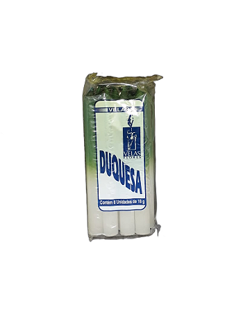 Vela Duquesa 18g - Verde / Branca