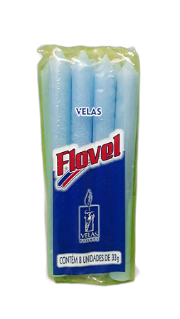Vela Flovel 33g - Azul Claro