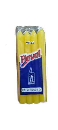 Vela Flovel 33g - Amarela