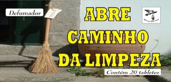 DEFUMADOR TABLETE - ABRE CAMINHO DA LIMPEZA