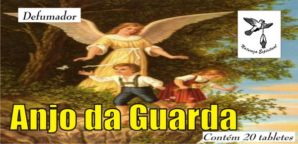 DEFUMADOR TABLETE - ANJO DA GUARDA