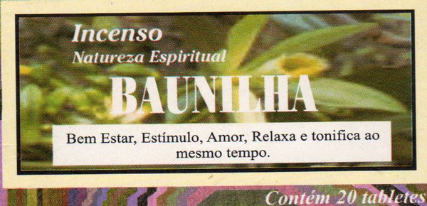 DEFUMADOR TABLETE - BAUNILHA