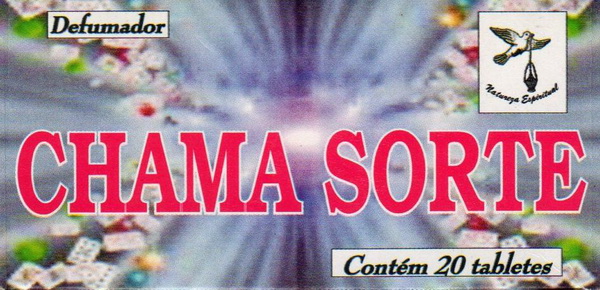DEFUMADOR TABLETE - CHAMA SORTE