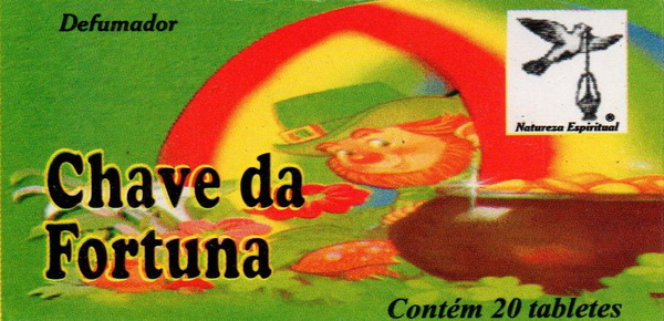 DEFUMADOR TABLETE - CHAVE DA FORTUNA