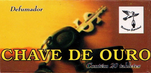 DEFUMADOR TABLETE - CHAVE DE OURO