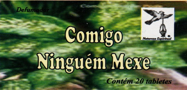 DEFUMADOR TABLETE - COMIGO NINGUEM MEXE