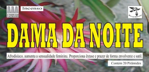 DEFUMADOR TABLETE - DAMA DA NOITE