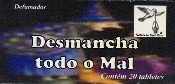 DEFUMADOR TABLETE - DESMANCHA TODO O MAL