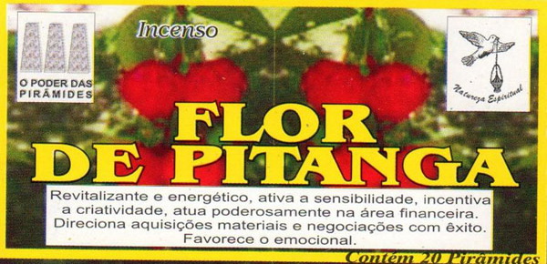 DEFUMADOR TABLETE - FLOR DE PITANGA