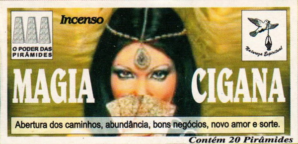 DEFUMADOR TABLETE - MAGIA CIGANA