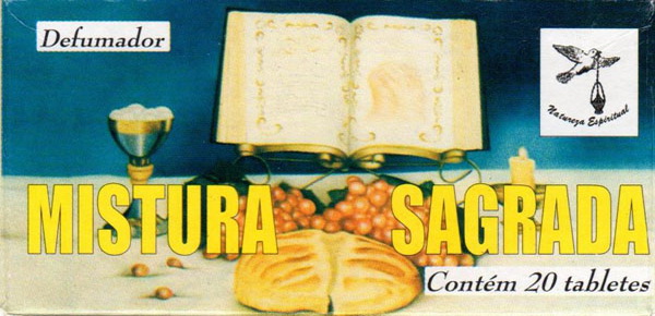 DEFUMADOR TABLETE - MISTURA SAGRADA