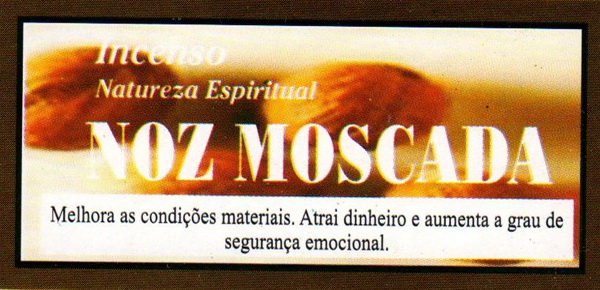 DEFUMADOR TABLETE - NOZ MOSCADA