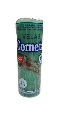 Vela 7 dias Cometa 265g - Verde
