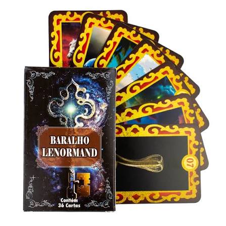 Baralho - Lenormand Preto