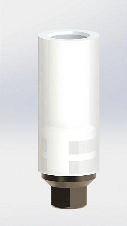 UCLA BASE CROMO COBALTO ANTI ROTACIONAL HEXAGONO INTERNO SERSON IMPLUS/TRIPLUX 3.50 / 3.75 / 4.0 / 5.0 (COM PARAFUSO)