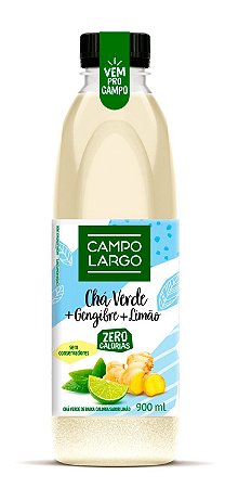 Chá Verde, Gengibre e Limão - 900 ml - Campo Largo