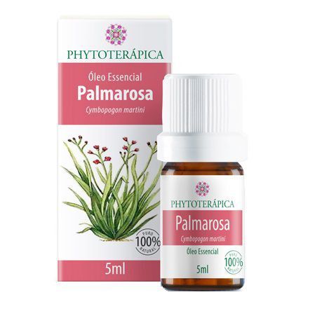 Óleo Essencial de Palmarosa - 5ml - Phytoterápica