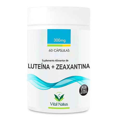 Luteína + Zeaxantina - 60 Cápsulas (300mg) - Vital Natus