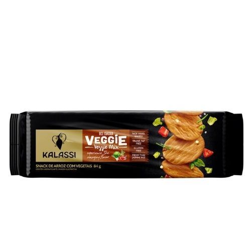 Snack de Arroz com Vegetais - 84g - Kalassi
