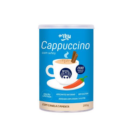 Cappuccino Com Whey - 200g - +Mu