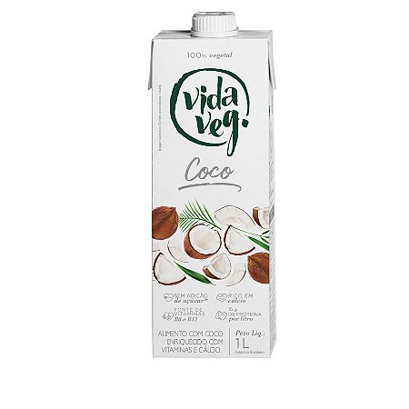 Bebida Vegetal de Coco - 1L - Vida Veg
