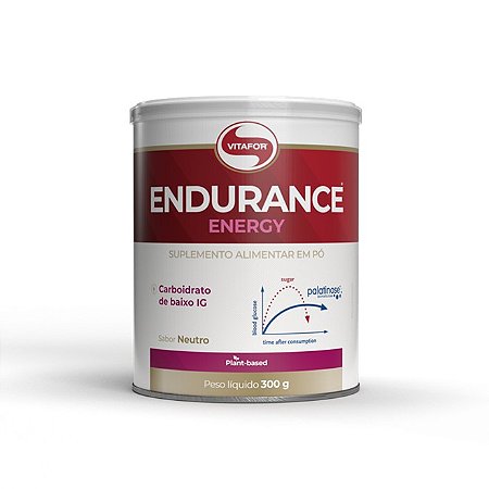 Endurance Energy Palatinose em Pó - 300g - Vitafor