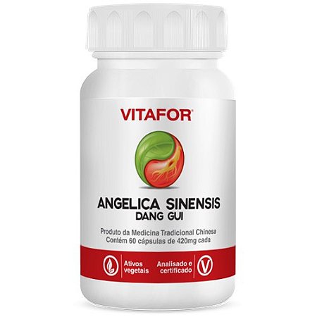 Angelica Sinensis Dang Gui - 60 Cápsulas - Vitafor