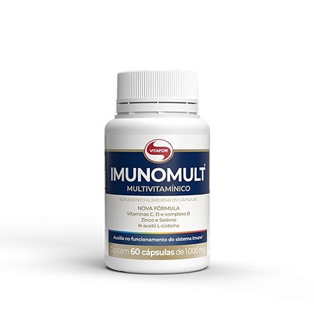 Imunomult Multivitamínico - 30 cápsulas 1000mg - Vitafor