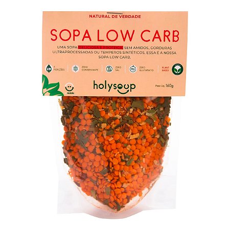 Sopa Low Carb - 160g - Holy Soup