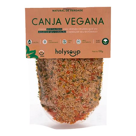 Sopa Canja Vegana - 130g - Holy Soup
