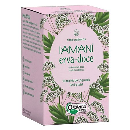 Chá Erva-Doce - 15 sachês - Iamani