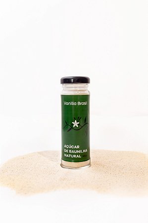 Açúcar de Baunilha Natural - 80g - Vanilla Brasil