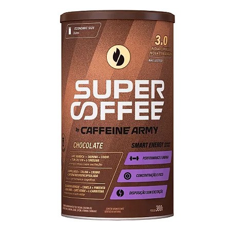 Supercoffee Chocolate - 380g - Caffeine Army