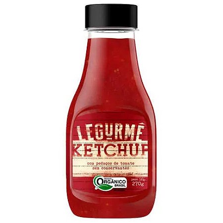 Ketchup Orgânico - 270g - Legurmê
