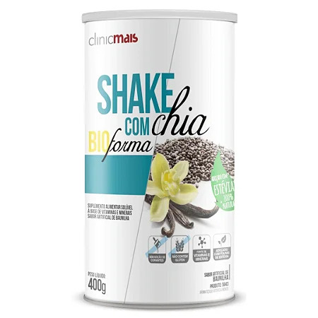 Shake com Chia Bioforma - 400g - Clinicmais