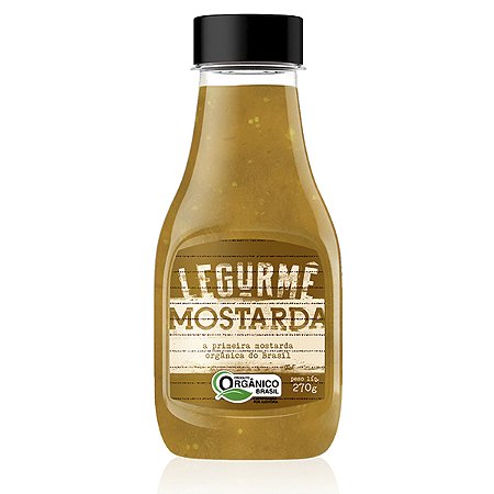 Mostarda Orgânica - 270g - Legurme