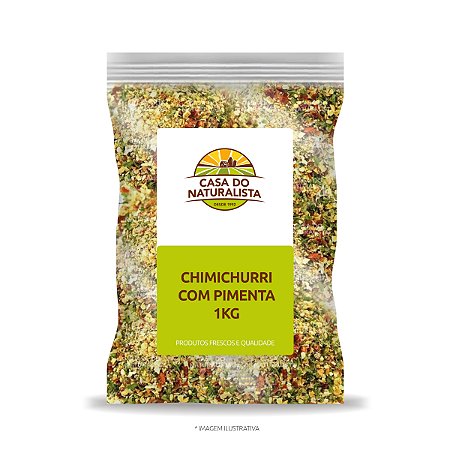 Chimichurri Com Pimenta 1Kg - Casa do Naturalista