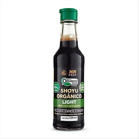 Shoyu Orgânico Light - 150ml - MN Food