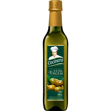 Azeite de Oliva Extra Virgem - 500ml - Cocinero
